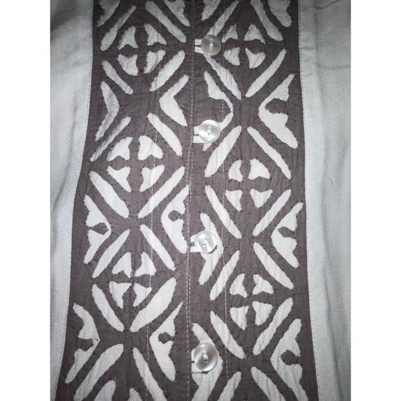 Vintage Parsley & Sage Dress with Quilted Detailing - Size M - Picture 5 of 9